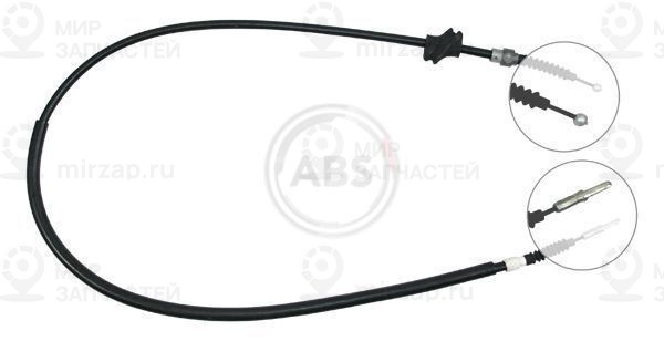 Тросик, cтояночный тормоз ABS K10167