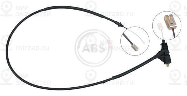 Тросик, cтояночный тормоз ABS K12701