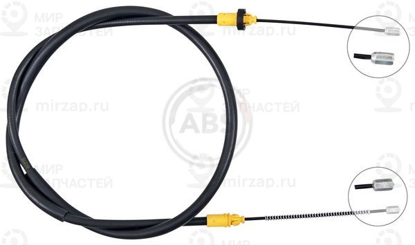 Тросик, cтояночный тормоз ABS K15498