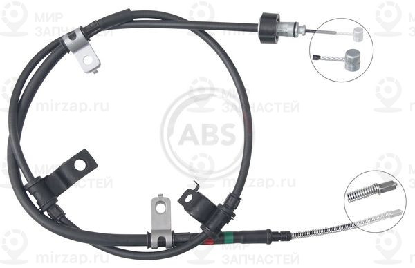 Тросик, cтояночный тормоз ABS K17505