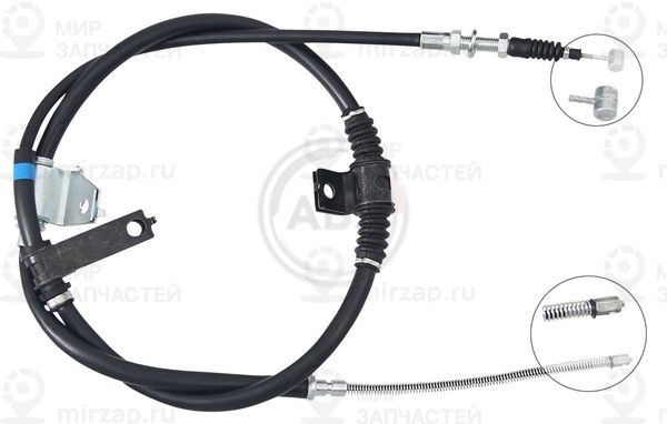 Тросик, cтояночный тормоз ABS K17542