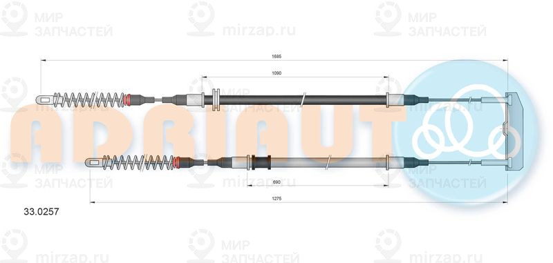 Запчасть ADRIAUTO 330257