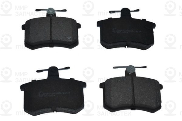 Комплект тормозных колодок, дисковый тормоз ASAM 71353