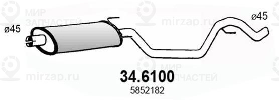 Запчасть ASSO 346100