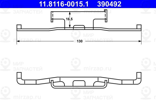 Запчасть ATE 11811600151