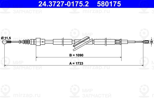 Запчасть ATE 24372701752