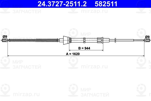 Запчасть ATE 24372725112