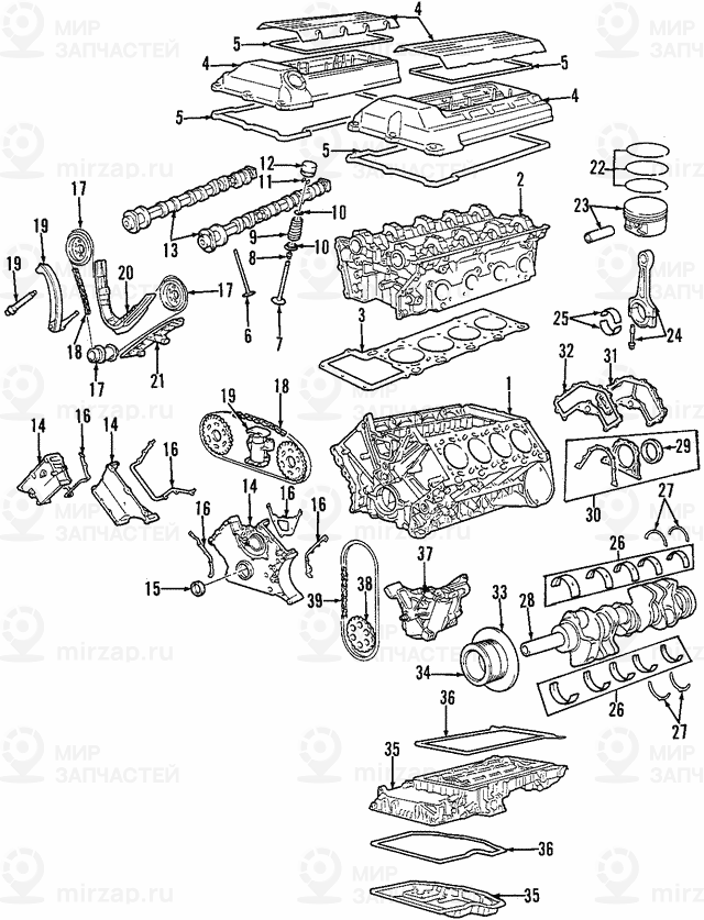 Поршень Mahle-Alusil 91,990Mm(0)
 BMW 11251708901