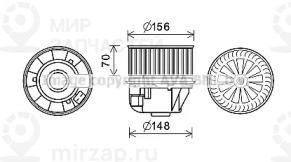 Запчасть AVA FD8613