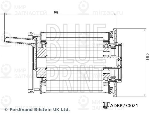 Топливный фильтр BLUE LINE ADBP230021