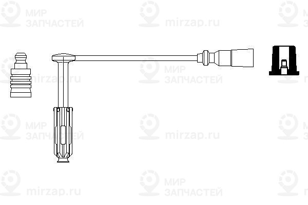 Провод зажигания BOSCH 0356912982
