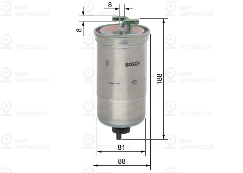 Топливный фильтр BOSCH 0450906442