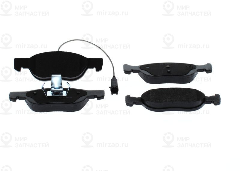 Комплект тормозных колодок, дисковый тормоз BOSCH 0986424362
