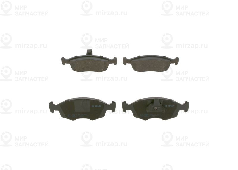 Комплект тормозных колодок, дисковый тормоз BOSCH 0986424554