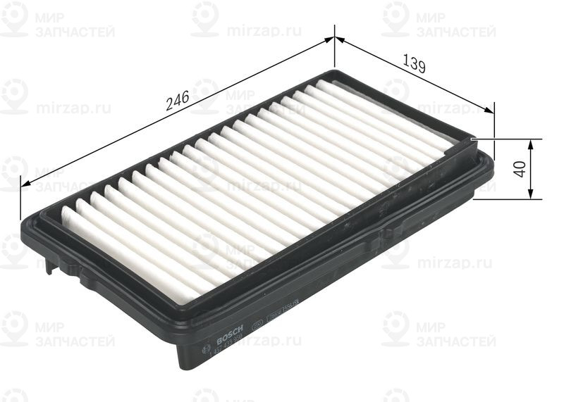 Воздушный фильтр BOSCH 1457433950