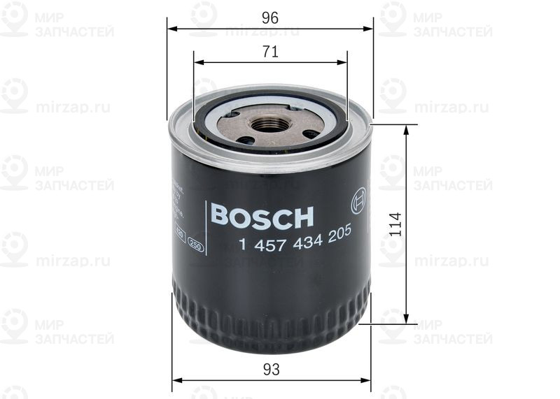 Топливный фильтр BOSCH 1457434205