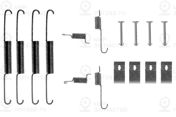 Комплектующие, тормозная колодка BOSCH 1987475168