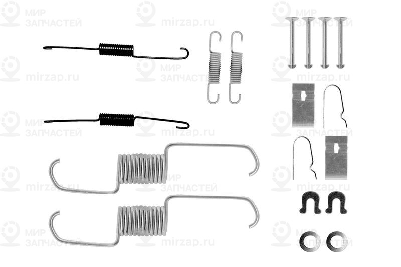 Комплектующие, тормозная колодка BOSCH 1987475252