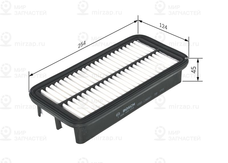Воздушный фильтр BOSCH F026400016