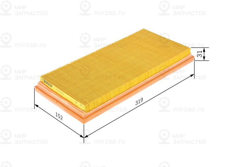 Воздушный фильтр BOSCH F026400053