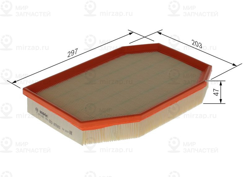 Воздушный фильтр BOSCH F026400476
