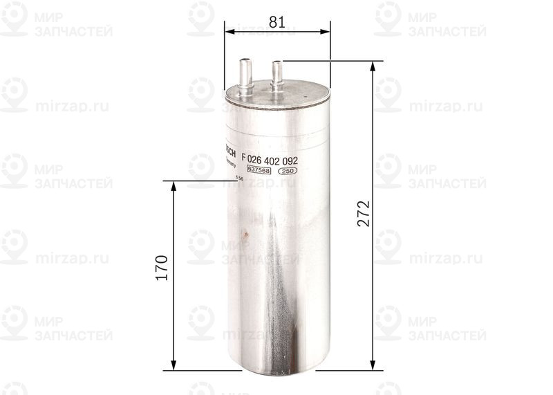 Топливный фильтр BOSCH F026402092