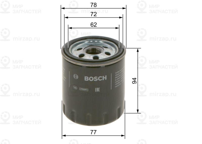 Масляный фильтр BOSCH F026407268
