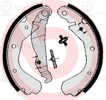 Запчасть BREMBO S59508