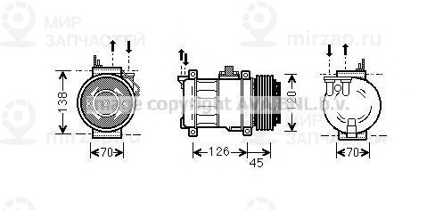 Запчасть AVA MSK276