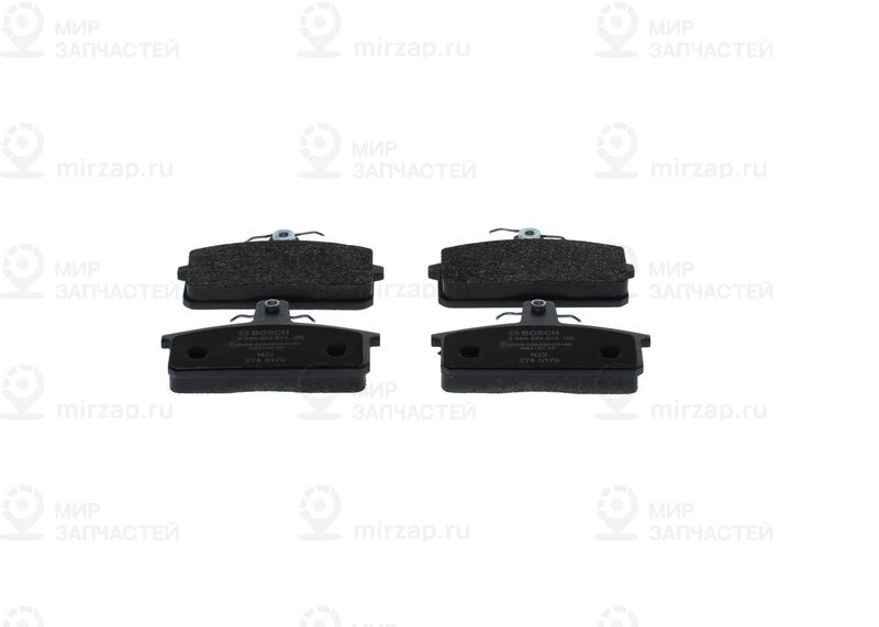 Комплект тормозных колодок, дисковый тормоз BOSCH 0986424274