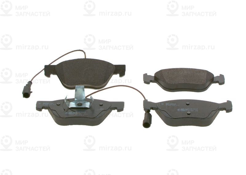 Комплект тормозных колодок, дисковый тормоз BOSCH 0986424576