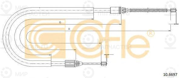 Запчасть Cofle 106697