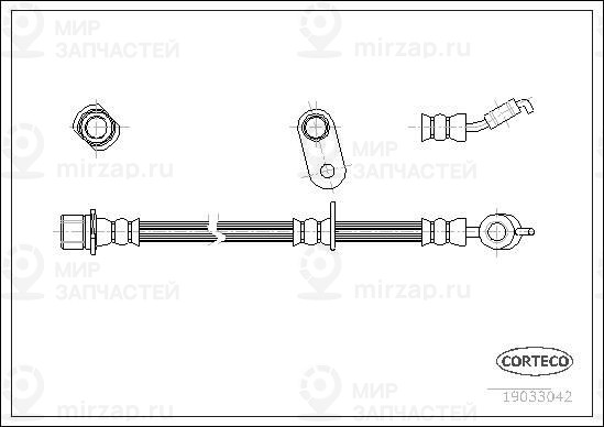 Запчасть CORTECO 19033042