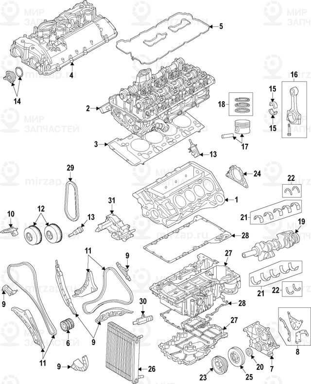Kolben
 BMW 11255A1DCC3