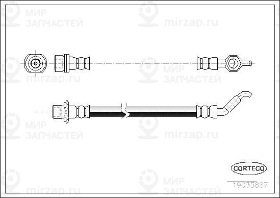 Запчасть CORTECO 19035887