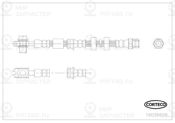 Запчасть CORTECO 19036606