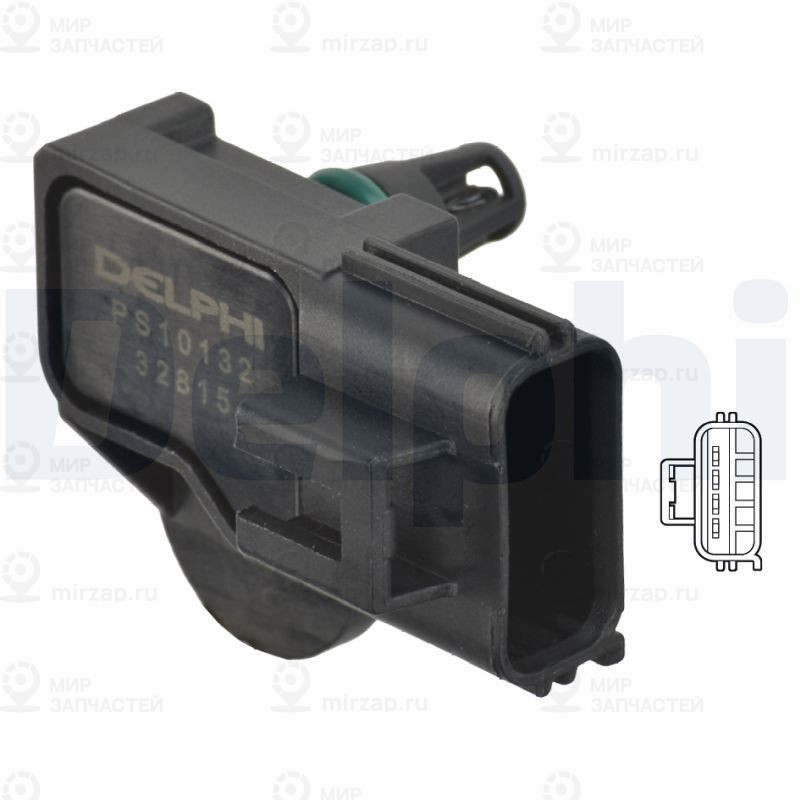 Датчик, давление наддува DELPHI PS10132