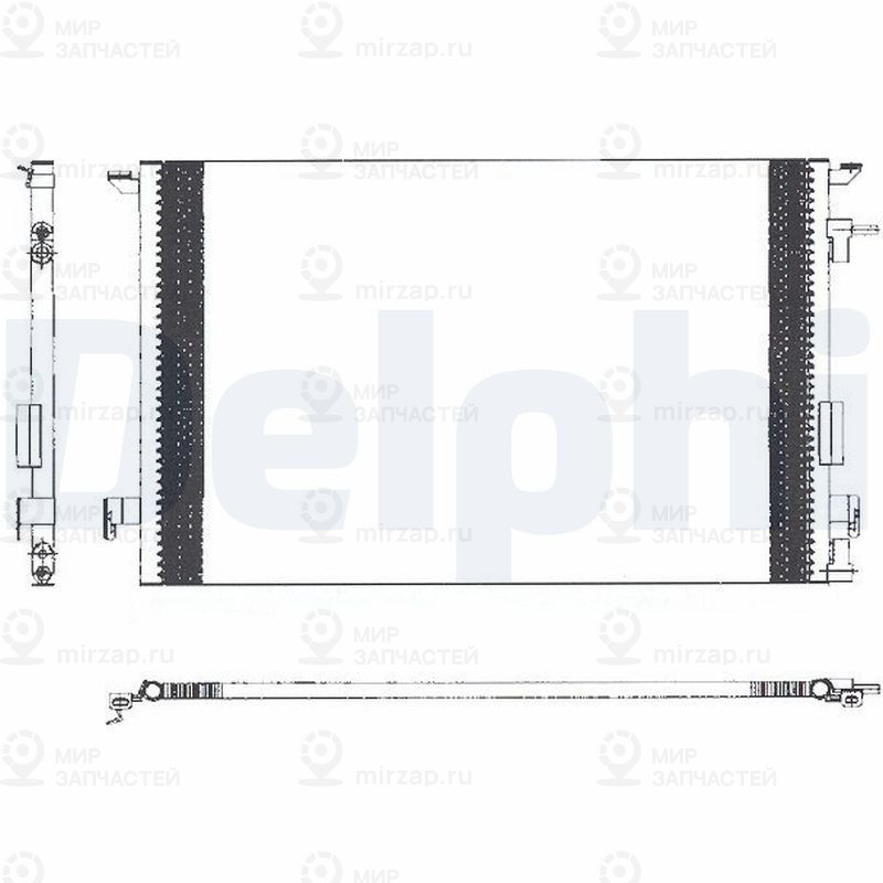 Конденсатор, кондиционер DELPHI TSP0225463