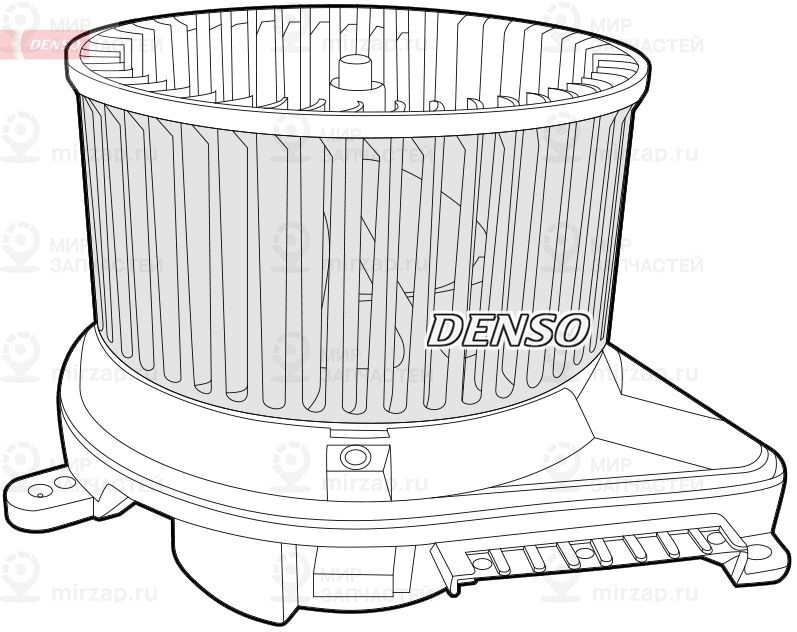 Вентилятор салона DENSO DEA17031
