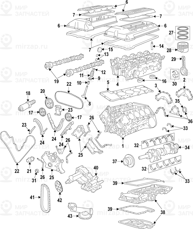 Ремкомплект поршнневых колец Alusil (0)
 BMW 11257515722