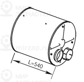 Запчасть DINEX 21496
