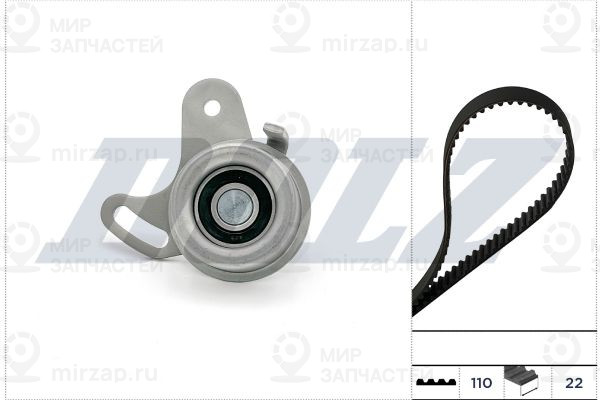 Комплект ремня ГРМ DOLZ SKD145