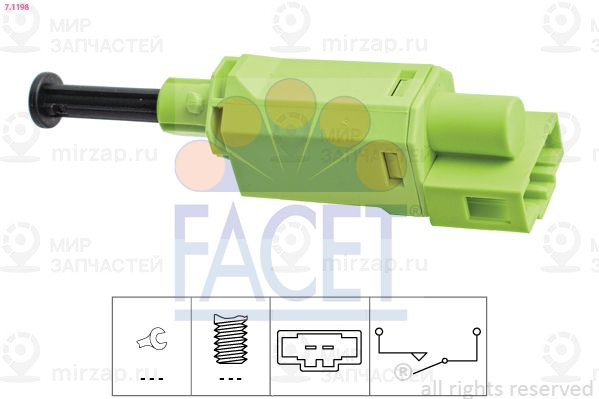 Запчасть FACET 71198
