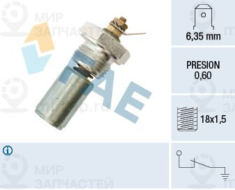 Запчасть FAE 12260