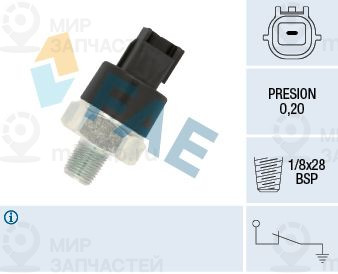 Запчасть FAE 12555