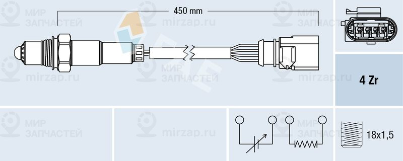Запчасть FAE 77198