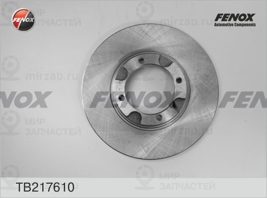 Тормозной диск FENOX TB217610