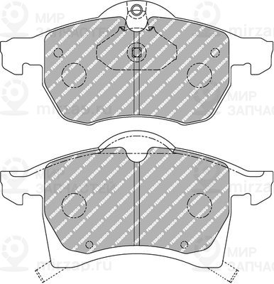 Запчасть FERODO FCP1295H