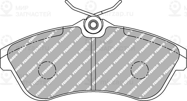 Запчасть FERODO FCP1543R