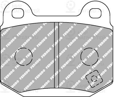 Запчасть FERODO FCP1562H